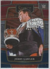 2022 Select WWE Red & Blue #21 Jerry The King Lawler Legends HOF