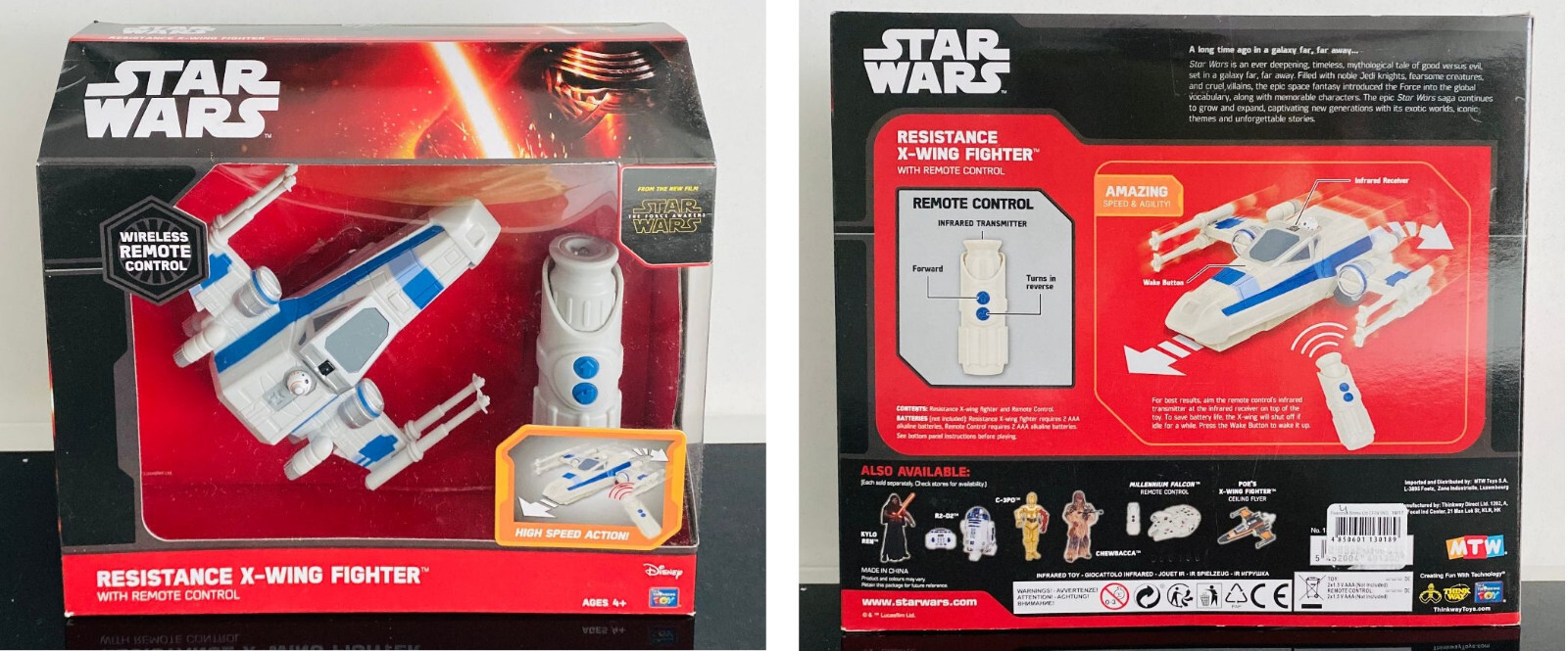Star Wars The Force Awakens Remote Control Resistance X-Wing Fighter 31069