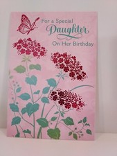 Birthday Greeting Card Daughter with beautiful inside sentiment HALLMARK