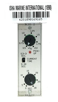 Selco B6300-10 Current Timer Unit-Neselco Reverse Power 601B6300-10