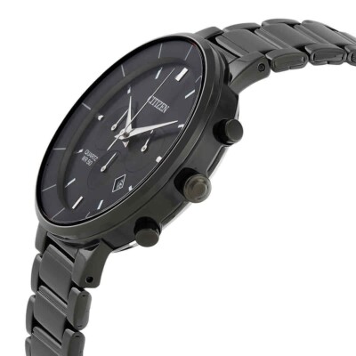 Citizen AN8227-53H Quartz Chronograph Black Stainless Steel Analog