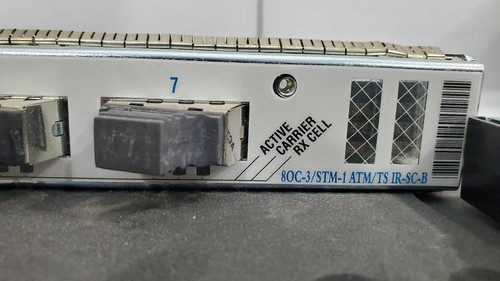 Cisco 8OC3/ATM/TS-IR-B 12000 Series GSR XR Line Card 8 Port OC3c/STM-1c ATM - Picture 2 of 2