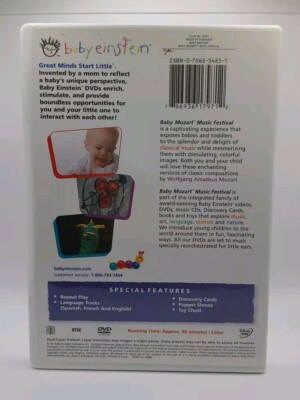 Baby Einstein - Baby Mozart - Music Festival (DVD) 2007 Preowned