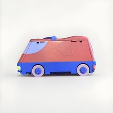 Vintage Galoob Pound Puppies Van Bus Playground Puppy Play Set 1995 Fold Up