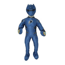 15" DISNEY STORE BLUE POWER RANGERS STUFFED ANIMAL PLUSH TOY DOLL ACTION FIGURE