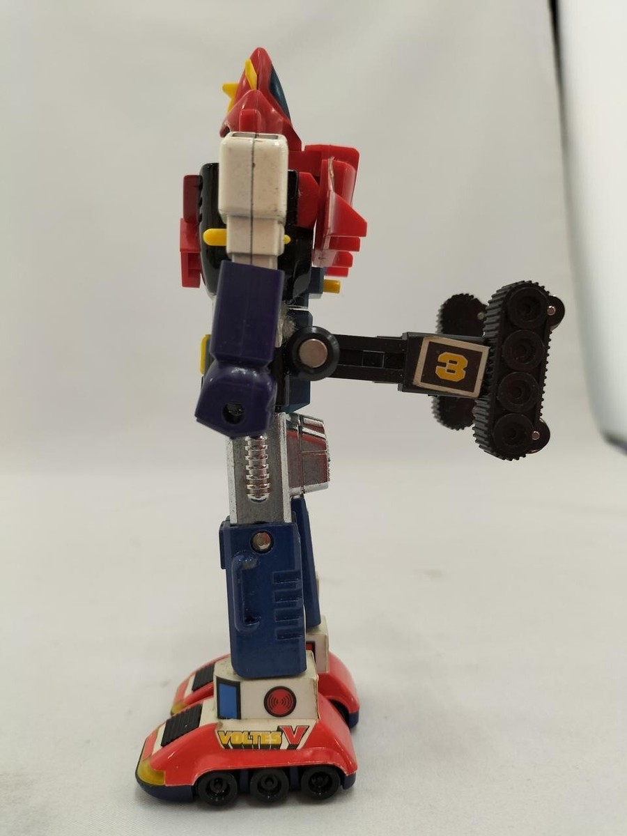 Jouet Ancien Popy Voltes V Shogokin - Métal Doré GA-80 époque Goldorak 1978