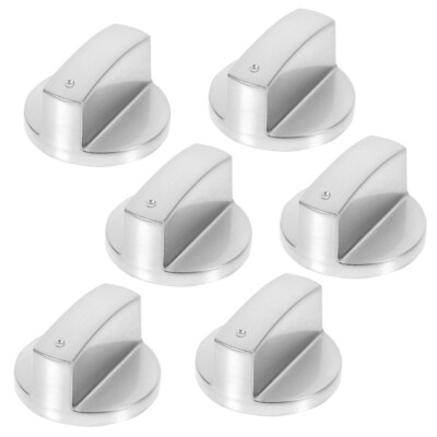 6pcs Cooktop Range Knob Stove Burner Control Gas Stove On-Off Knob ...