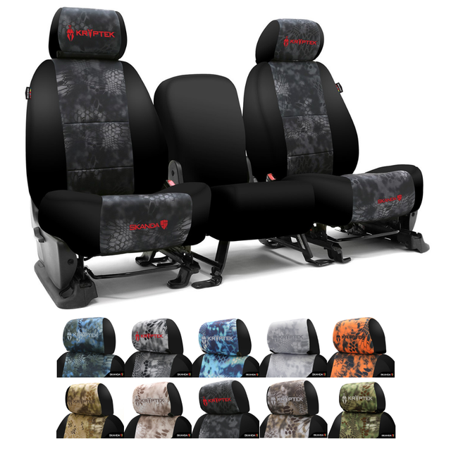 Coverking Kryptek Camo Custom Fit Seat Covers For Jeep Compass eBay