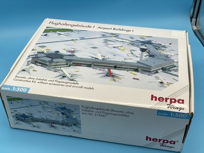 Herpa Wings 1:500 scale Airport Buildings 1 Construction Kit -NIB  