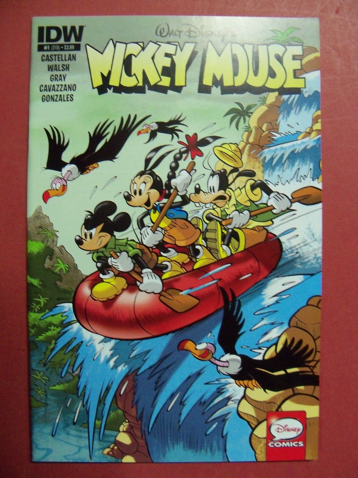 WALT DISNEY'S MICKEY MOUSE #1 Standard Cover (NM 9.4) IDW COMICS 2015