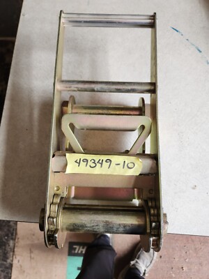 Ancra 49349-10 Steel Ratchet Buckle 4  , Load Limit 8,000 lbs