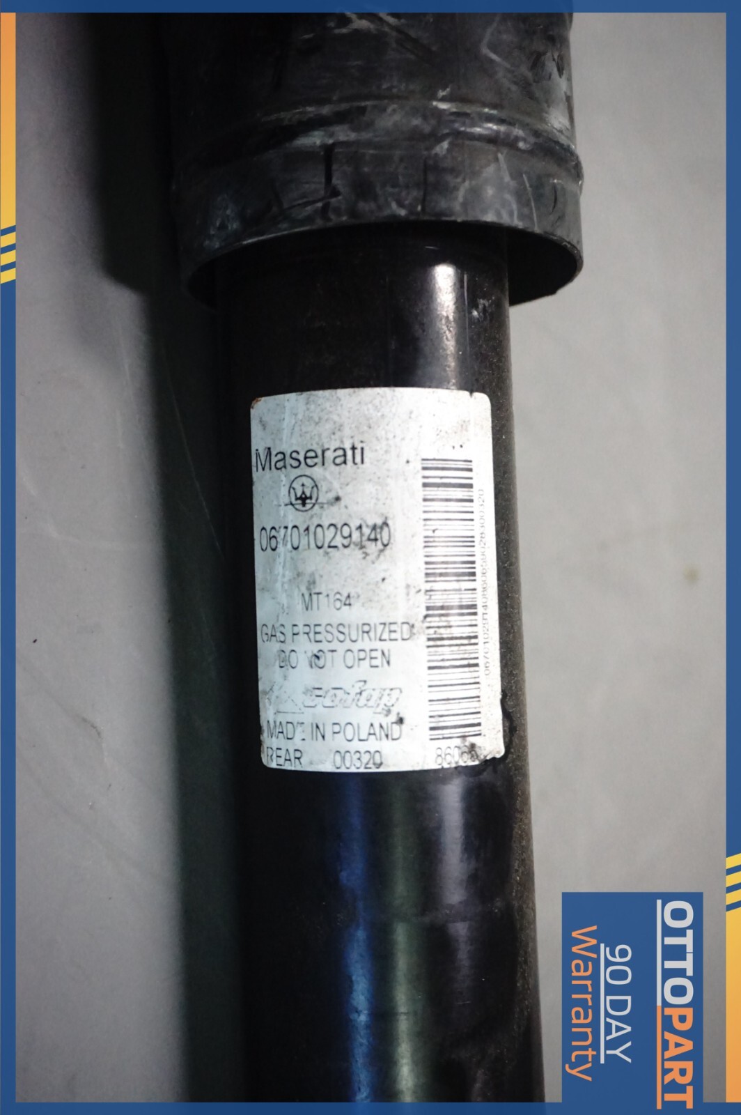 2014-2017 Maserati Ghibli Rear Left Driver Shock Absorber Strut OEM 06701029140
