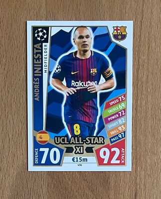 Topps Match Attax Champions League 2017/2018 - UCL All Star Auswahl