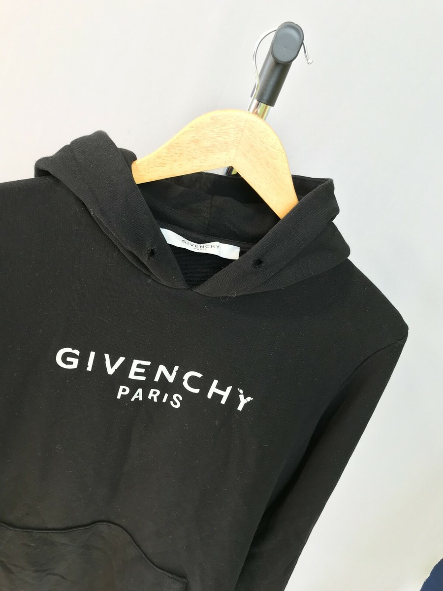 Givenchy Paris black hoodie woman girl cotton EXCELLENT condition