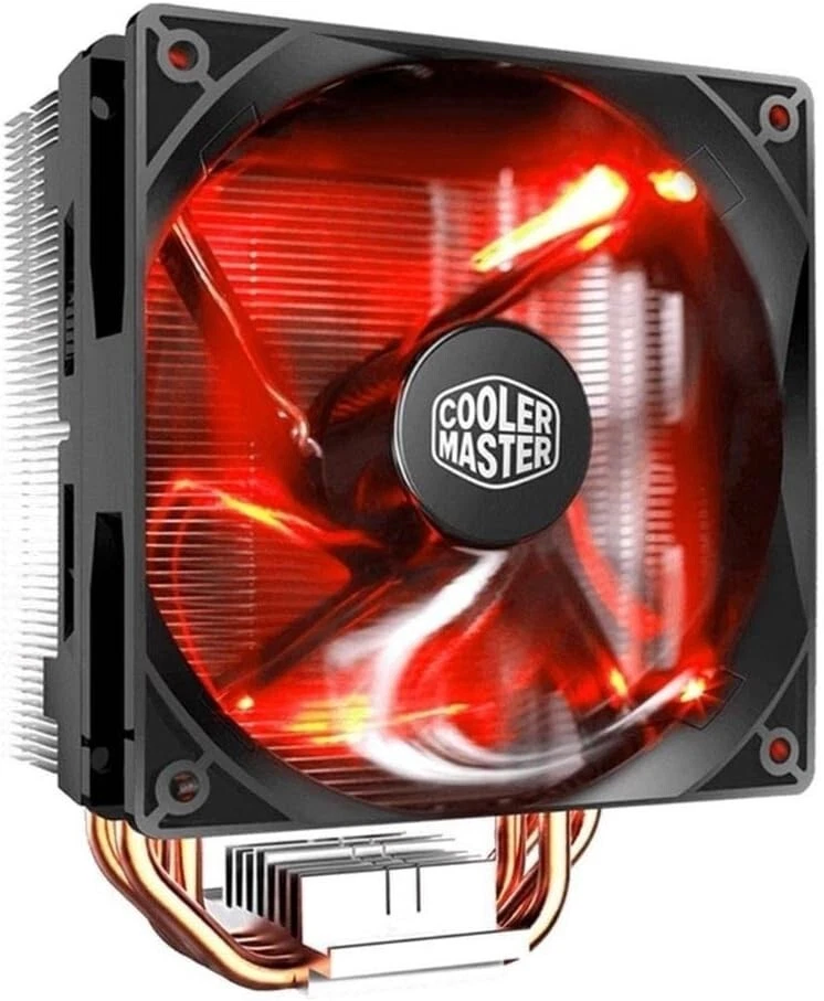 Cooler Master Hyper 212 LED AMD Intel CPU Cooler 1600RPM 66CFM 120mm Red LED Fan - Image 3 of 4