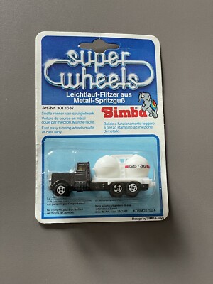 Super Wheels Simba von 1983 / Spielzeug / Ovp / 3011637 / Sammlung / Lkw