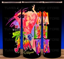 Jem and the Holograms '85 World Tour Totally Outrageous Cup Mug Tumbler  20oz