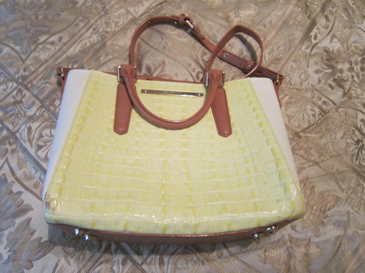 Brahmin Arno Limelight La Scala Color Block Geunine Leather View 3