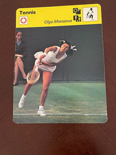 1979 Sportscaster Card #68-04 Olga Morozova - USSR- Tennis - MT