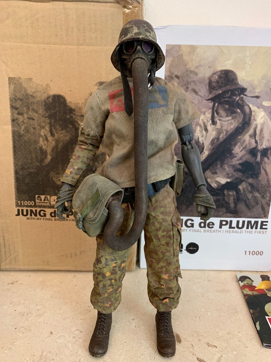 ThreeA 3A 1/6 WWR JUNG de PLUME Ashley Wood OG Rare Kuan ThreeA 3A 1/6 WWR JUNG de PLUME Ashley Wood OG Rare Kuan