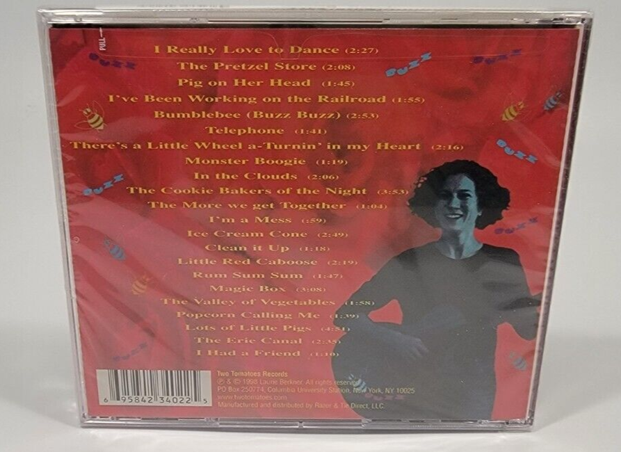 NEW Buzz Buzz by Laurie Berkner (CD, 2001) 695842340225| eBay
