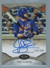 2020 Topps Tier One Prime Performers Auto /299 Jed Lowrie #PPA-JL Auto