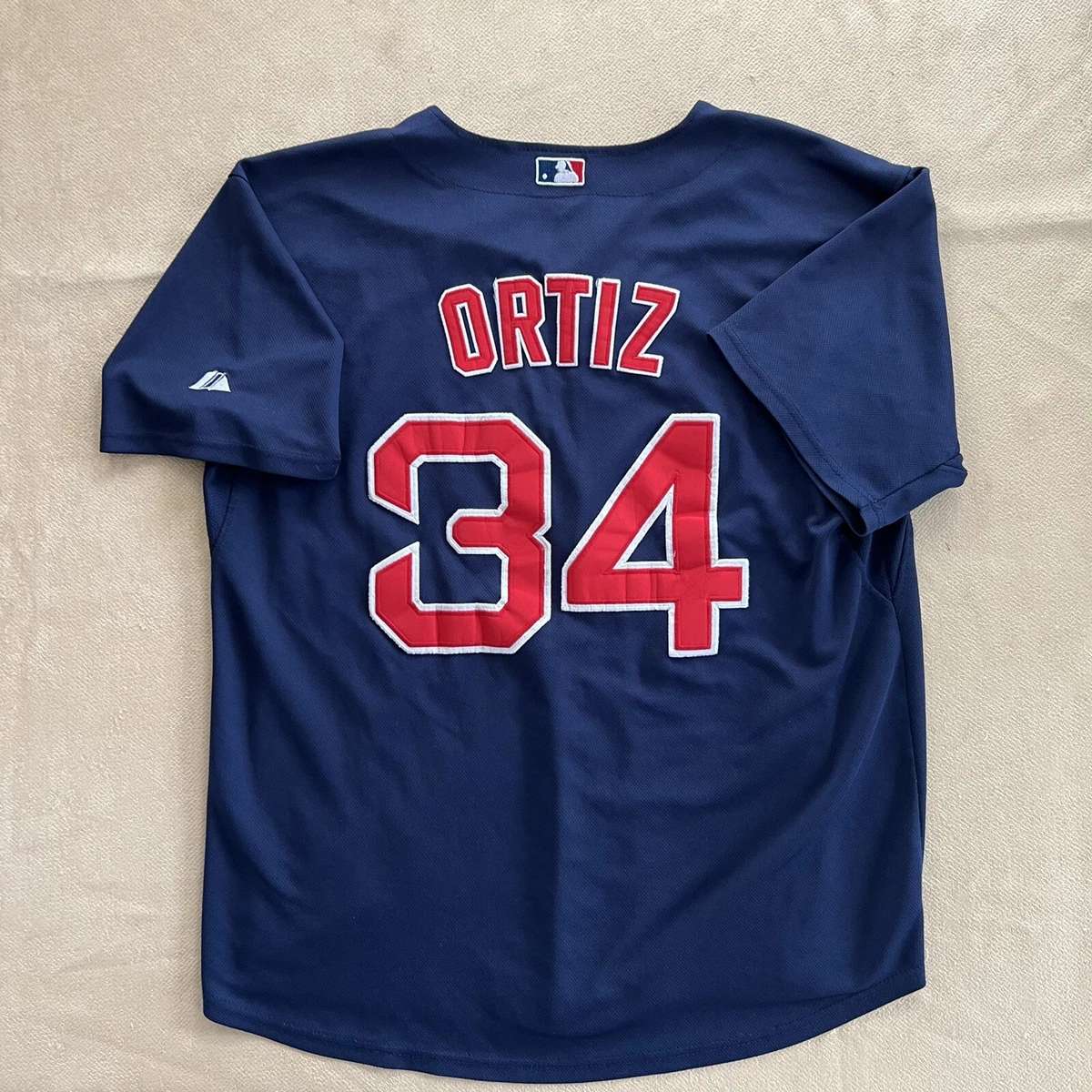 David Ortiz Boston Red Sox Stitched Alternate Home Jersey