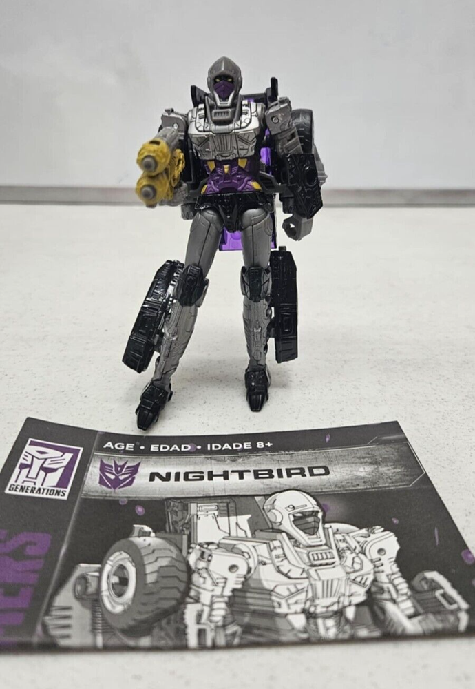 Transformers war for cybertron decepticon nightbird
