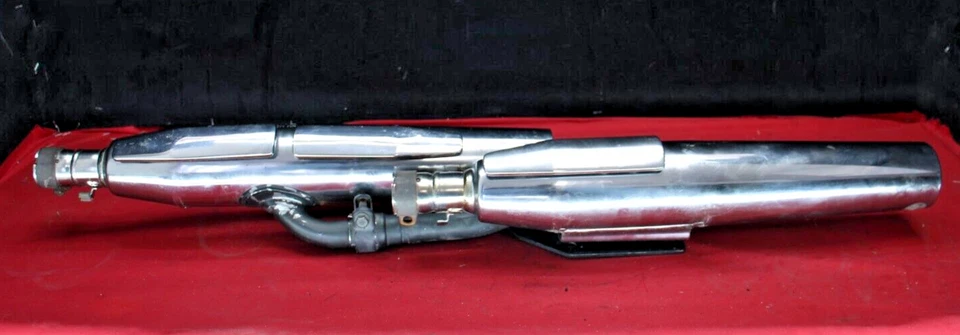 2001 - 2007 Honda Shadow Spirit 750 Front / Rear Mufflers #2220 - Image 4 of 4