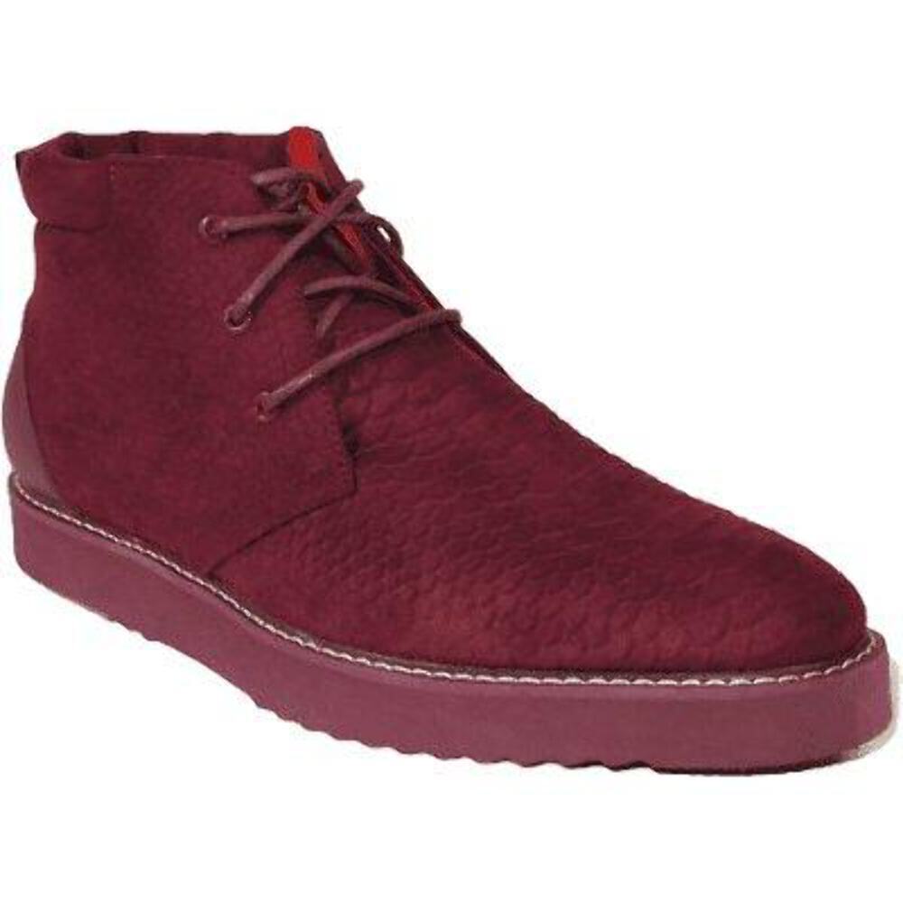 Мужские ботинки Tayno Modern Chukka из микро-замши с мягкой удобной подушкой Troupe Wine