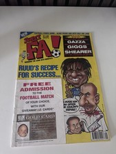 Sweet FA! Football Magazine Vol 2 No 1 September 1996 Gazza Giggs Shearer