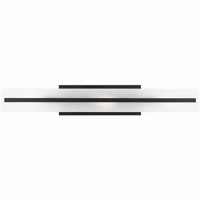 Generation Lighting Dex 30'' Wide Bath Bar w/ Frosted Glass Shade 4654303en3-112