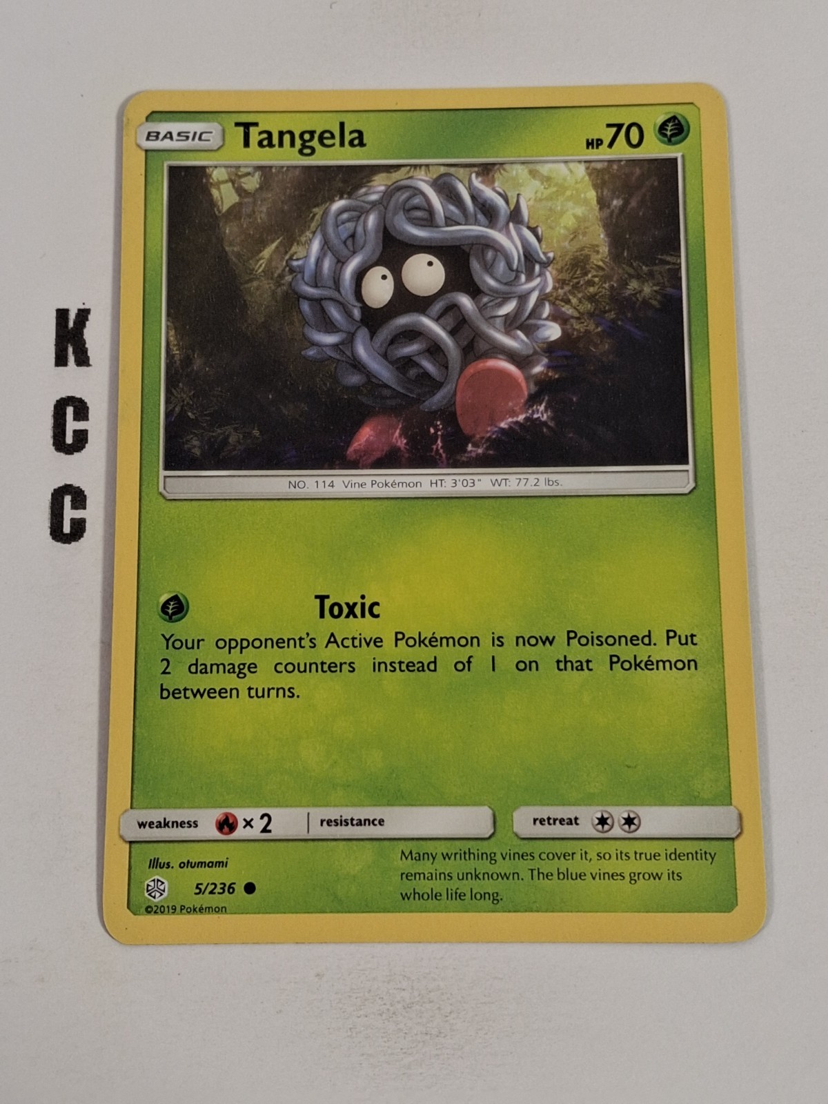 Tangela 5/236 Cosmic Eclipse Pokémon TCG