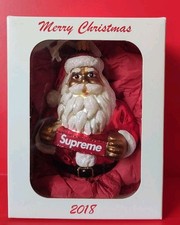 Supreme Accessory Santa Red Christmas Ornament FW18 - 100 % Authentic