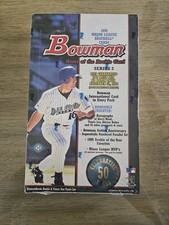 1998 BOWMAN SERIES 2 MLB BASEBALL HOBBY BOX 24 PACKS NEW SEALED