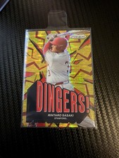 Rintaro Sasaki 2025 Panini Prizm Baseball #23 DINGERS GOLD VINYL PRIZM 146/399