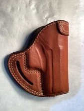 Bianchi #4L Askins Avenger holster H&K P7 OWB right side leather used Mint Lined