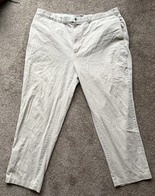 Vintage Polo Ralph Lauren Pants Mens 46Bx32 Khaki Philip Pant