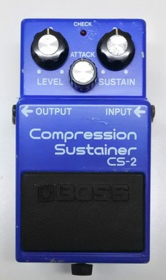 BOSS CS-2 Compression Sustainer Guitar Effects Pedal MIJ 1983 #537 DHL or EMS