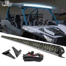 For 20-25 Kawasaki Teryx KRX 1000 Roof 42" 960W LED Light Bar Mount Wire Kit