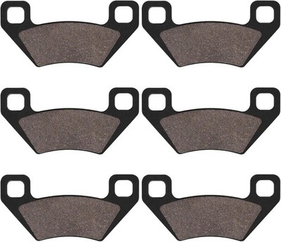 Front and Rear Brake Pad Replacement for Alterra 1000 TRV 400 450 500 570 700 EP