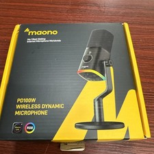 MAONO USB/XLR Dynamic Microphone for Streaming  Podcasting 48kHz/24bit