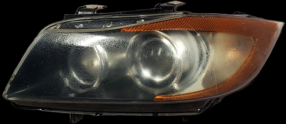 Farol dinâmico xenônio hid afs 2006-2008 E90 BMW 3 Series esquerdo do lado do motorista - Imagem 2 de 4