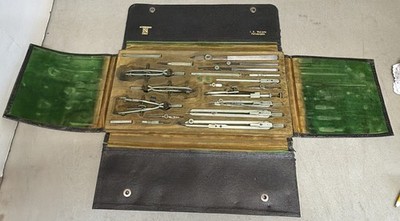 Vintage Schoenner Drafting Set Germany Mechanical Engineering Weilco Special