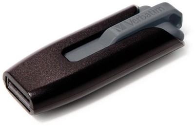 Verbatim Flash-Memory USB 3.0 Stick 128GB, V3 Store'n'Go grau