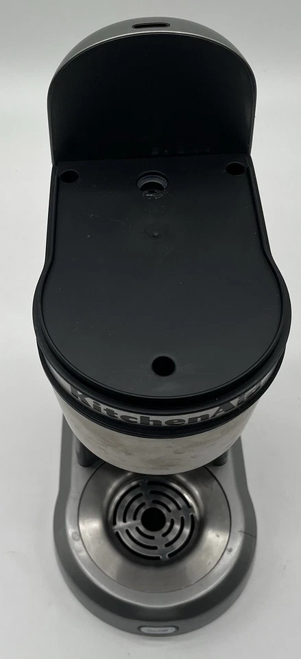 KitchenAid KCM0402CU0 Onyx Negro Cafetera Personal Con Taza Foto 3 de 4