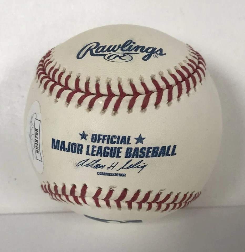 Ron Blomberg & Luis Tiant Signed Autographed Official (OML) Baseball : JSA COA - Image 4 of 4