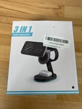 3-in-1 Wireless Charging Station HX-W1 for iPhone AirPods Apple Watch   15W Fast