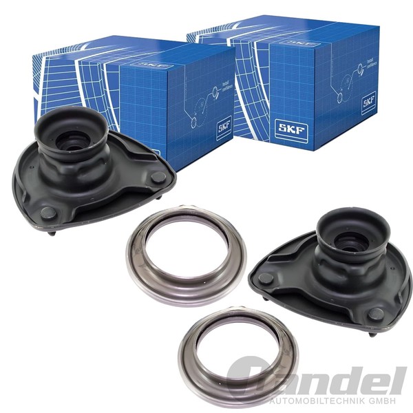 2X SKF FederbeinstÜTzlager Domlager Vorne Passend FüR Hyundai Accent KIA RIO-image