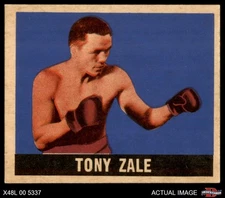 1948 Leaf #15 Tony Zale HOF 6 - EX/MT